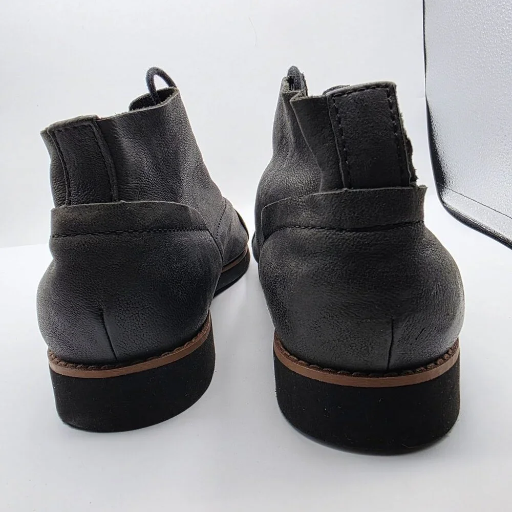 Bucks By Walk Over Mens Size 11 Black Boots Walking Casual Party Formal